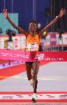 Chepngetich wins in Nagoya Marathon 2022 in 2:17:18, becoming the first woman athlete in marathon history to receive the largest first prize in the world.‏‏
